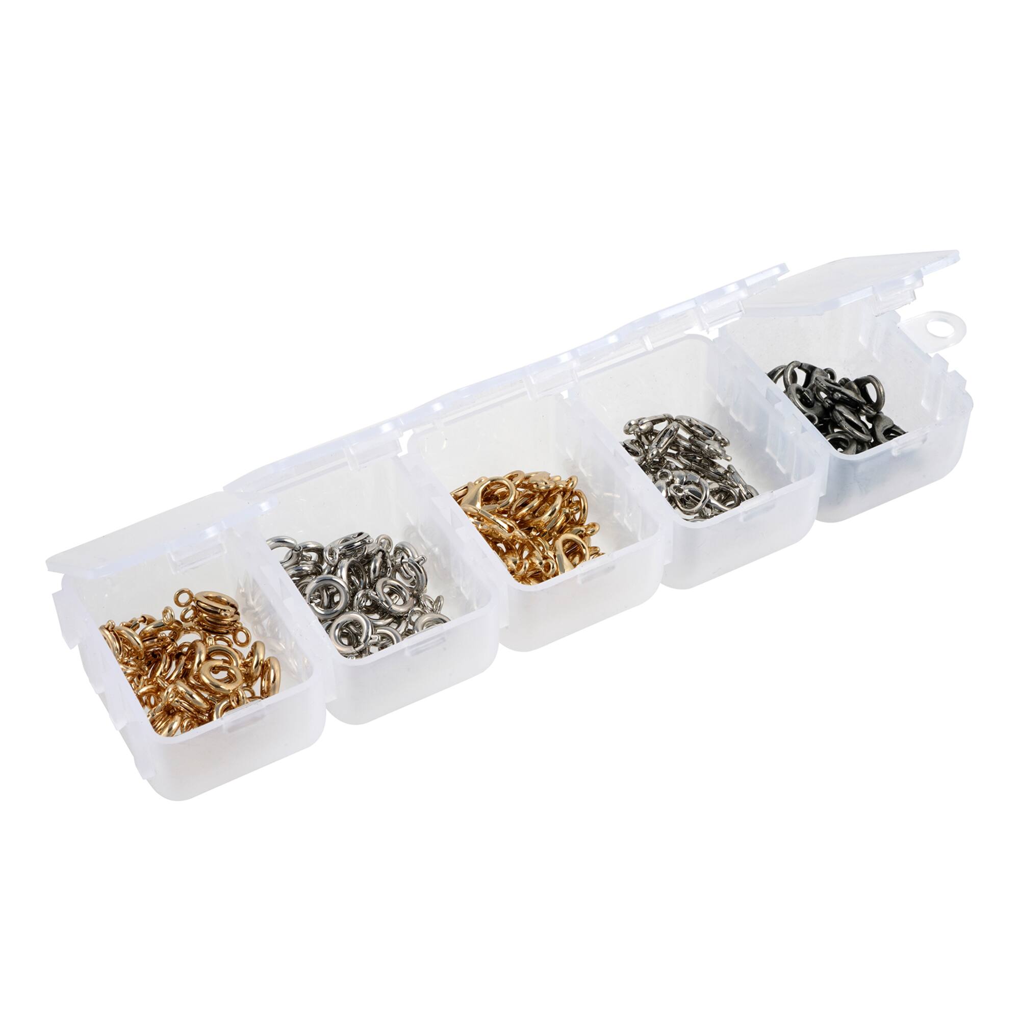 6 Packs: 135 ct. (810 total) Mixed Closures by Bead Landing™